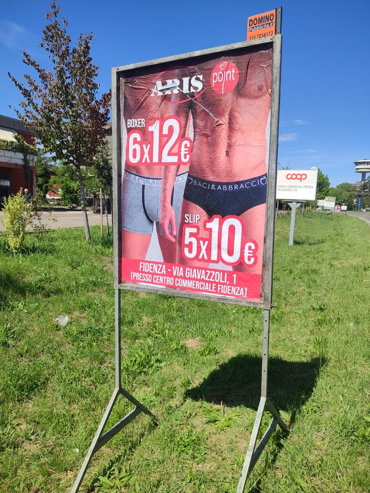 Cavalletto ARIS Point per il sottocosto intimo a Fidenza